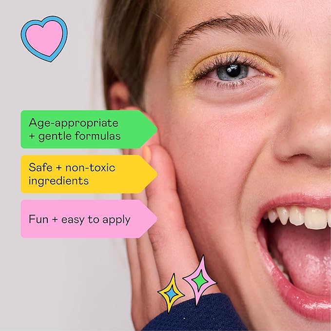 Makeup & Skincare for Kids Backpack Essentials Kit | Made in the USA | Tinted Lip Balm and Face Multi-Stick, and Universal Body Balm Stick | Non-Toxic, Gentle Ingredeints | For Kids 3+-VeraVaultWomen
