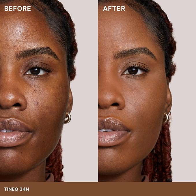 ILIA - Skin Rewind Complexion Stick - Foundation + Concealer + Skincare | Non-Toxic, Vegan, Cruelty-Free, Clean Makeup (34N - Tineo, 0.35 oz | 10 g)-VeraVaultWomen