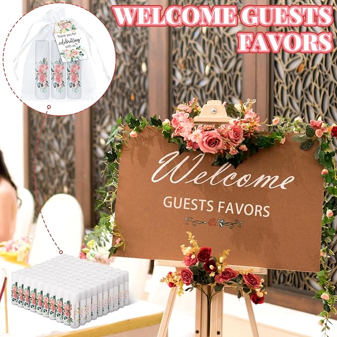 100 Pack Thank You Gifts Lip Balm Bulk Party Supplies Employee Appreciation Gifts for Guests Wedding Bridal Shower Bachelorette Gifts Baby Shower Favors for Coworkers Women Homeless Nurse-VeraVaultWomen