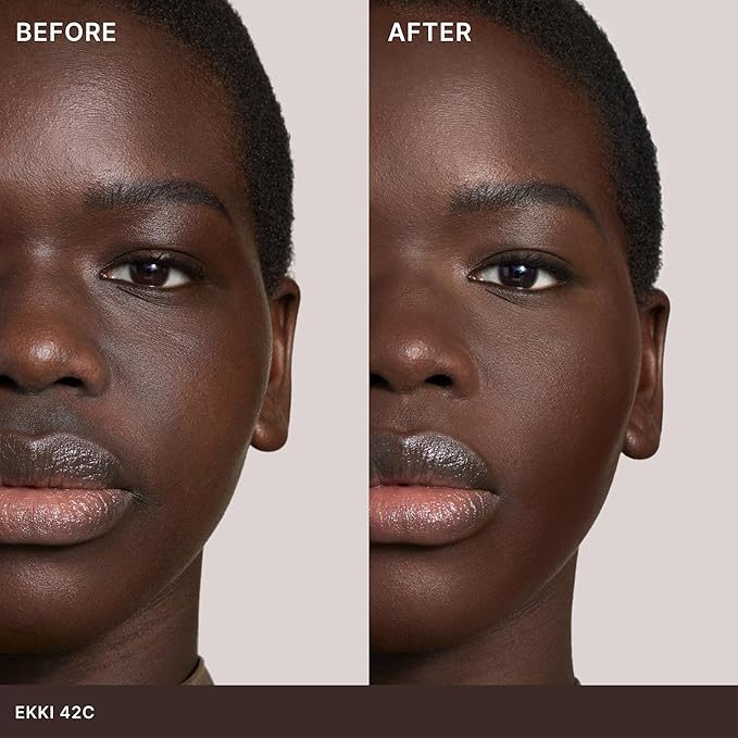 ILIA - Skin Rewind Complexion Stick - Foundation + Concealer + Skincare | Non-Toxic, Vegan, Cruelty-Free, Clean Makeup (42C - Ekki, 0.35 oz | 10 g)-VeraVaultWomen