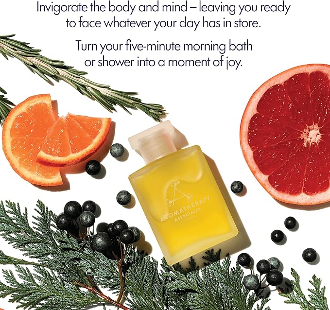 Aromatherapy Associates Revive Morning Bath and Shower Oil – Hydrating Oil with 3 Essential Oils to Refresh Mind, Body, and Spirit (1.86 oz)-VeraVaultWomen