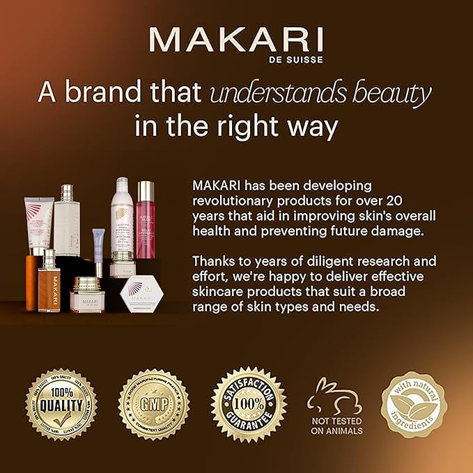 MAKARI Retinol Eye Cream - Collagen Boosting Formula for Fine Lines & Wrinkles | Rice Water, Soybean Seed Oil, Vitamin E | Reduce Puffiness, Firm Skin-VeraVaultWomen