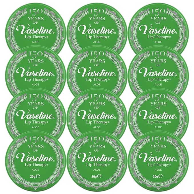 12 x Vaseline Lip Therapy Aloe Vera 20g-VeraVaultWomen