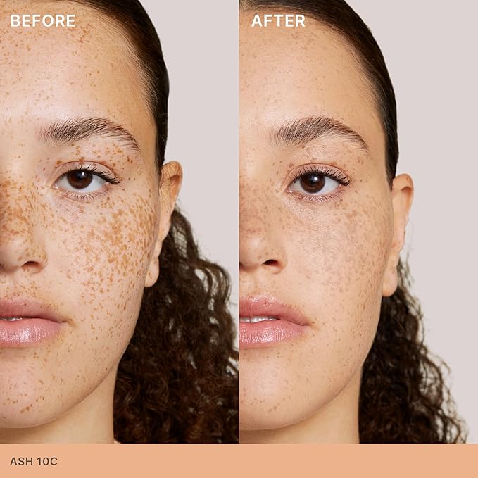ILIA - Skin Rewind Complexion Stick - Foundation + Concealer + Skincare | Non-Toxic, Vegan, Cruelty-Free, Clean Makeup (10C - Ash, 0.35 oz | 10 g)-VeraVaultWomen