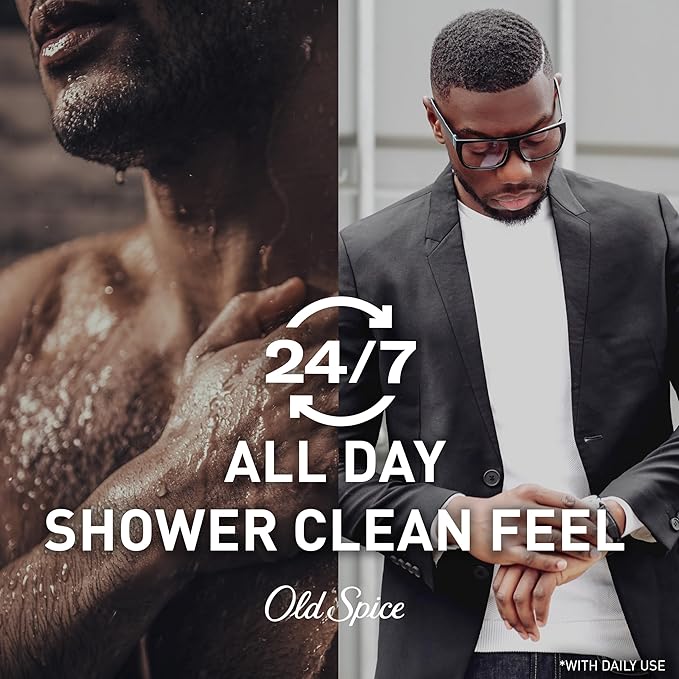 Old Spice Body Wash for Men, 24/7 Shower Fresh with Lasting Scent, Red Collection, Swagger with Cedarwood Scent, 33.4 fl oz (Pack of 4)-VeraVaultWomen
