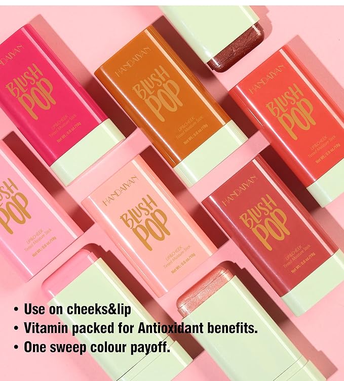 Beauty Balm Serum Boosted Skin Tint – Hydrating Tinted Moisturizer, Lightweight Solid Tinted Foundation Blush Stick for Flawless, Sheer to Medium Coverage, Radiant & Dewy Finish-VeraVaultWomen