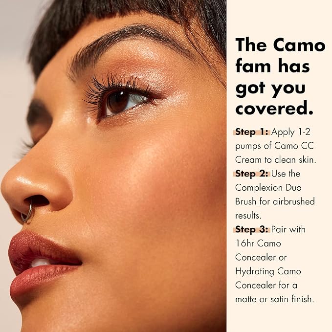e.l.f. Camo CC Cream, Color Correcting Medium-To-Full Coverage Foundation with SPF 30, Light 240 W, 1.05 Oz (30g)-VeraVaultWomen