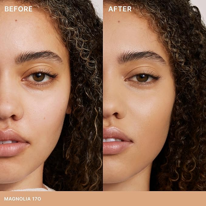 ILIA - Skin Rewind Complexion Stick - Foundation + Concealer + Skincare | Non-Toxic, Vegan, Cruelty-Free, Clean Makeup (17O - Magnolia, 0.35 oz | 10 g)-VeraVaultWomen