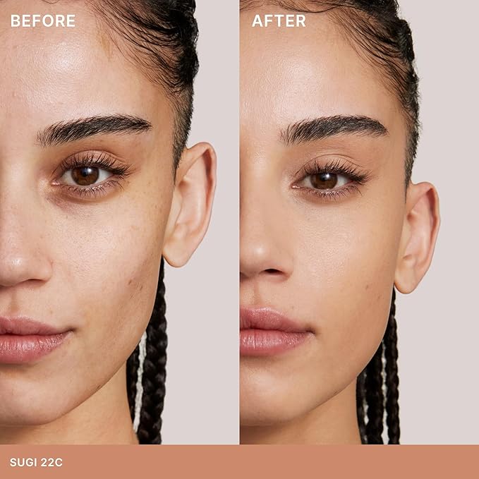 ILIA - Skin Rewind Complexion Stick - Foundation + Concealer + Skincare | Non-Toxic, Vegan, Cruelty-Free, Clean Makeup (22C - Sugi, 0.35 oz | 10 g)-VeraVaultWomen