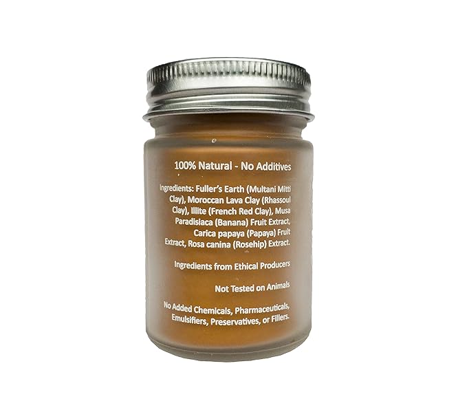 100% Natural Vitamin A Clay Mask 120g All Clay & No Water-VeraVaultWomen