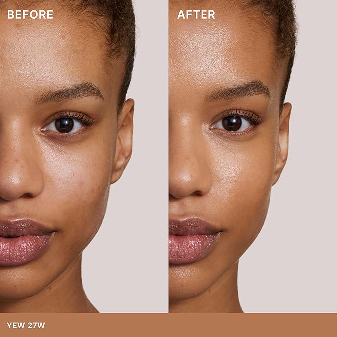ILIA - Skin Rewind Complexion Stick - Foundation + Concealer + Skincare | Non-Toxic, Vegan, Cruelty-Free, Clean Makeup (27W - Yew, 0.35 oz | 10 g)-VeraVaultWomen