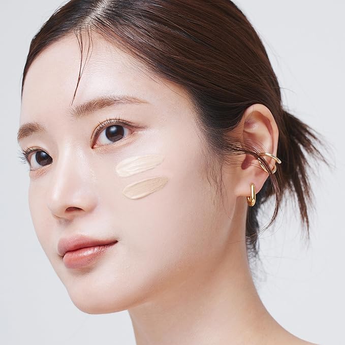 MIZON Vegan Collagen Cushion (15g/ 0.52 oz x 2 ea) Healthy and glowing look, Medium coverage compact with SPF38 PA++ Protection, Skincare and makeup INCLUDES REFILL (#21 Light Beige)-VeraVaultWomen
