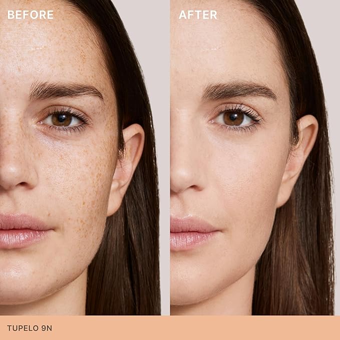 ILIA - Skin Rewind Complexion Stick - Foundation + Concealer + Skincare | Non-Toxic, Vegan, Cruelty-Free, Clean Makeup (9N - Tupelo, 0.35 oz | 10 g)-VeraVaultWomen