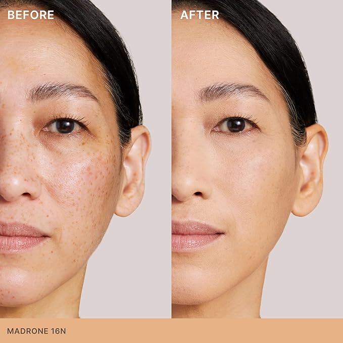 ILIA - Skin Rewind Complexion Stick - Foundation + Concealer + Skincare | Non-Toxic, Vegan, Cruelty-Free, Clean Makeup (16N - Madrone, 0.35 oz | 10 g)-VeraVaultWomen