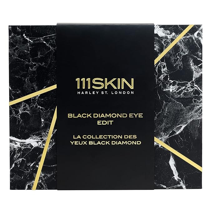 111SKIN Black Diamond Eye Edit| Gift Set of Celestial Black Diamond Eye Cream, Eye Masks and Contour Gel | Tighten & Lift Eye Area | Botox Alternative-VeraVaultWomen