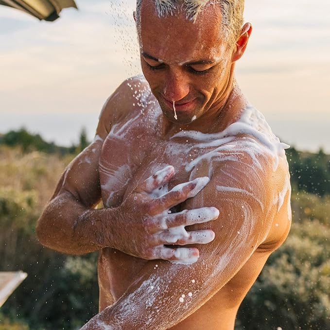Every Man Jack Body Wash Variety Box - Includes Four Body Washes with Clean Ingredients & Incredible Scents - Round Out His Routine with Sandalwood, Cedarwood, Juniper Sage, & Sea Salt Body Washes-VeraVaultWomen