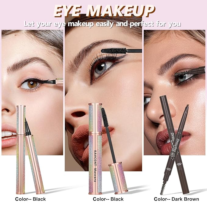 Makeup Kit Makeup Kits for Women Full Kit Makeup Sets for Teens Girls Eyeshadow Palette Foundation Concealer Makeup Powder Makeup Gift Set for Women-VeraVaultWomen