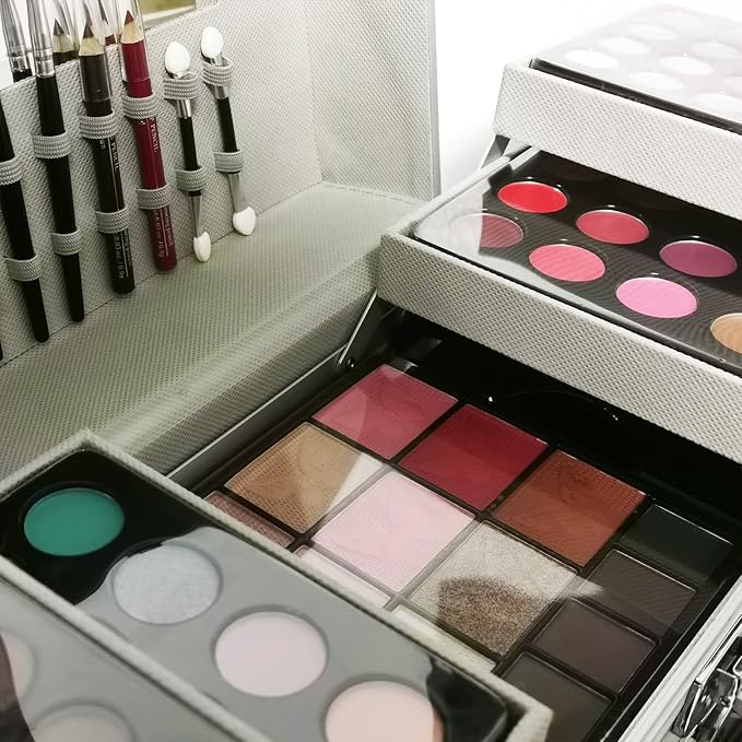 118 Colors Makeup Kit All-in-one Makeup Set, Cosmetic-Gift for Women -Include Makeup Brush Set, Eyeshadow Palette, Brow Powder, Eyebrow Pencil, Lip brush -(Multicolor 101)-VeraVaultWomen