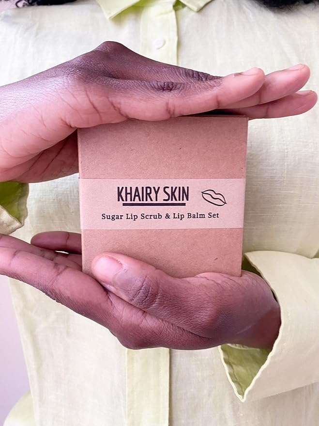 100% Natural Lip Balm and Lip Scrub Duo - Intensive Lip Care Therapy for Dry and Chapped Lips - Made with Cranberry Butter - 100% Vegan-VeraVaultWomen