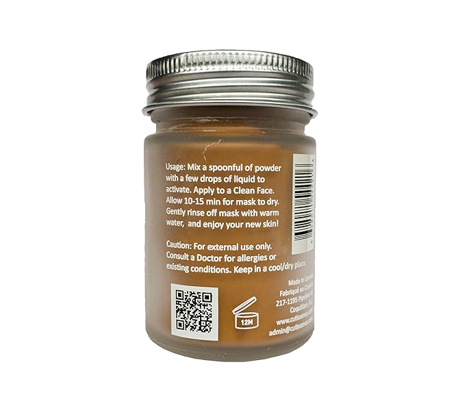 100% Natural Vitamin A Clay Mask 120g All Clay & No Water-VeraVaultWomen