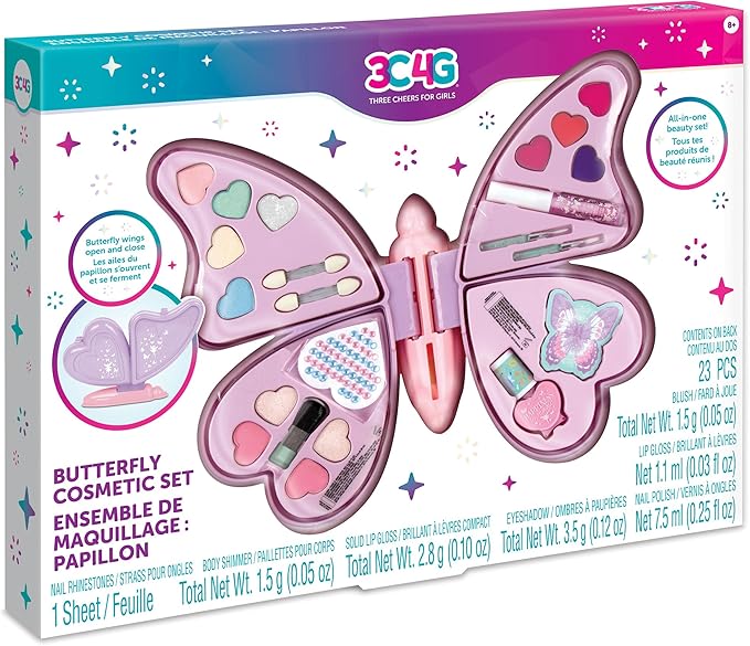 Make It Real Butterfly Cosmetic Set-VeraVaultWomen