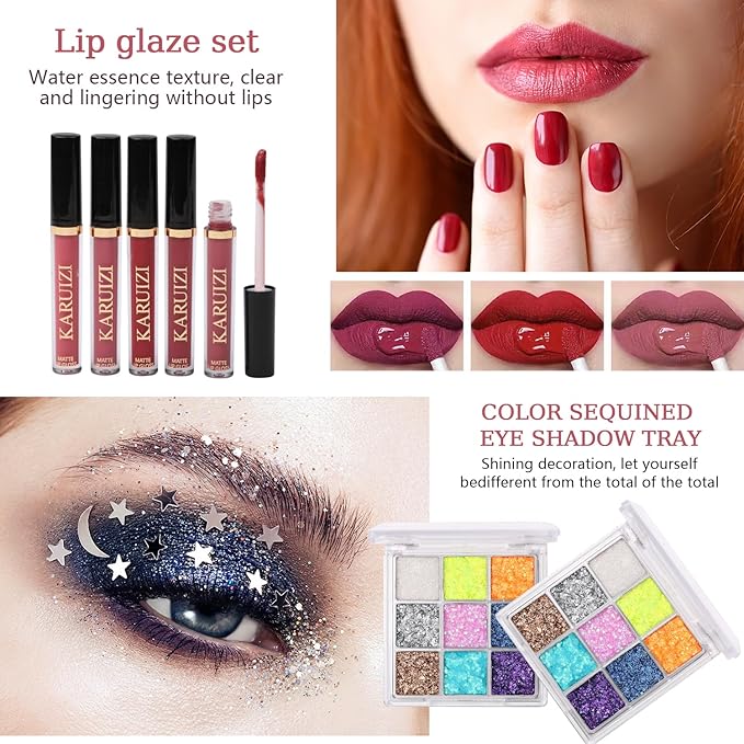 Makeup Kit All-in-one Makeup Gift Set for Women Full Kit(20 colors set)-VeraVaultWomen