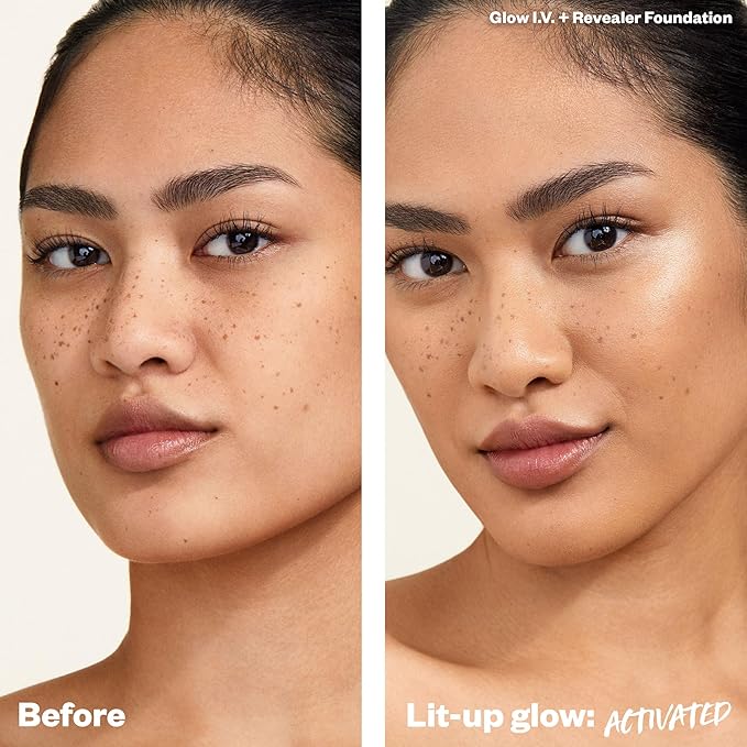Kosas Glow I.V. Vitamin-Infused Skin Enhancer Face Makeup - Tinted Beauty Highlighter for a Healthy Glow - Radiate-VeraVaultWomen