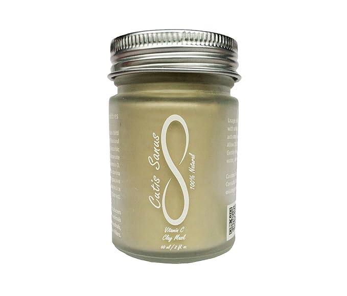 100% Natural Vitamin C Clay Exfoliating Face Mask 60g All Clay & No Water …-VeraVaultWomen