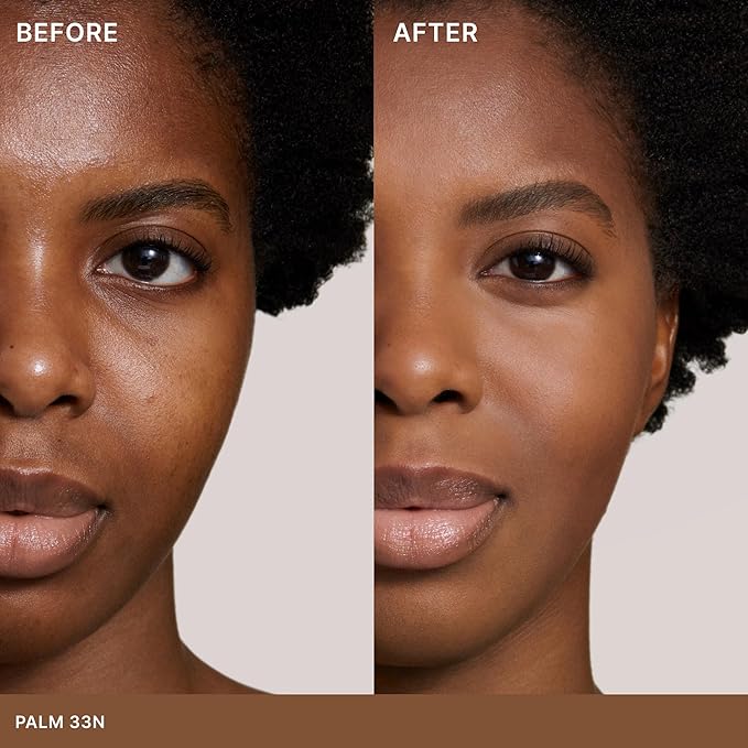 ILIA - Skin Rewind Complexion Stick - Foundation + Concealer + Skincare | Non-Toxic, Vegan, Cruelty-Free, Clean Makeup (33N - Palm, 0.35 oz | 10 g)-VeraVaultWomen