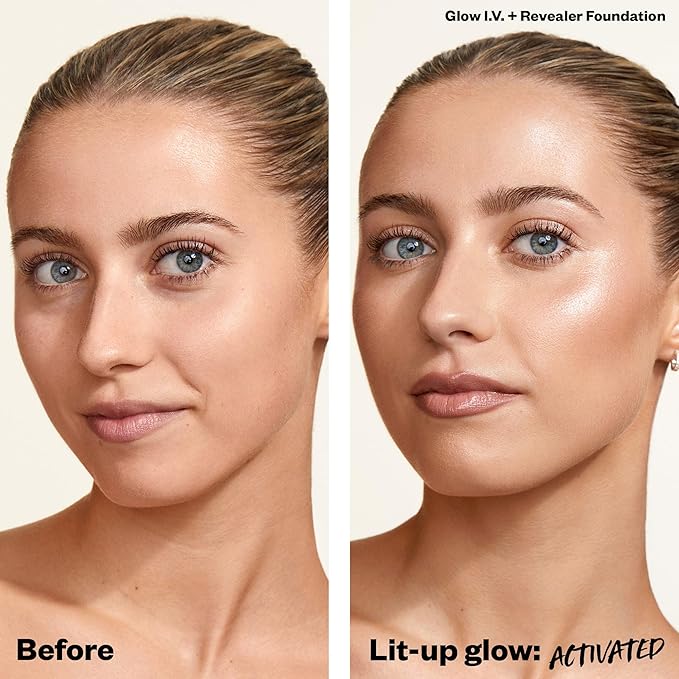 Kosas Glow I.V. Vitamin-Infused Skin Enhancer Face Makeup - Tinted Beauty Highlighter for a Healthy Glow - Illuminate-VeraVaultWomen