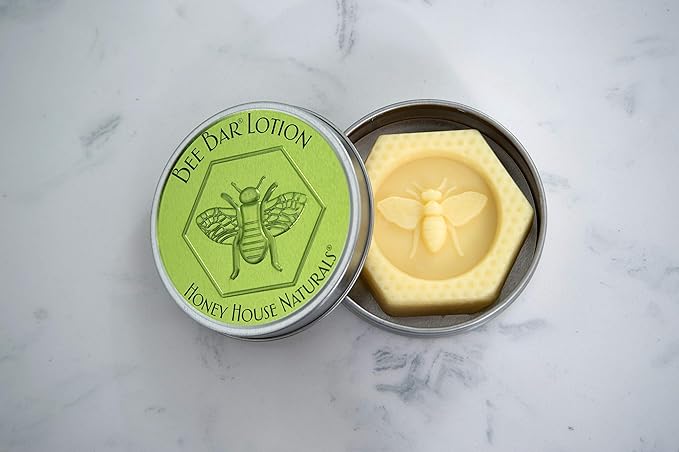 Bee Bar Honey House Naturals Duo – Citrus – Small .6 ounce & Large 2 ounce (Citrus)-VeraVaultWomen