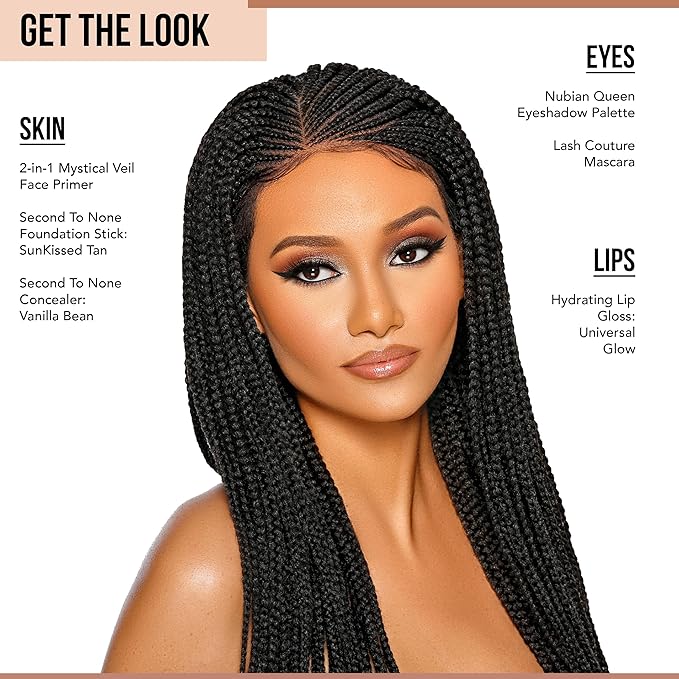 Glamazon Second to None Foundation Stick, Sunkissed Tan, Light-to-Full Coverage, Weightless Makeup With a Glowy Natural Finish-VeraVaultWomen