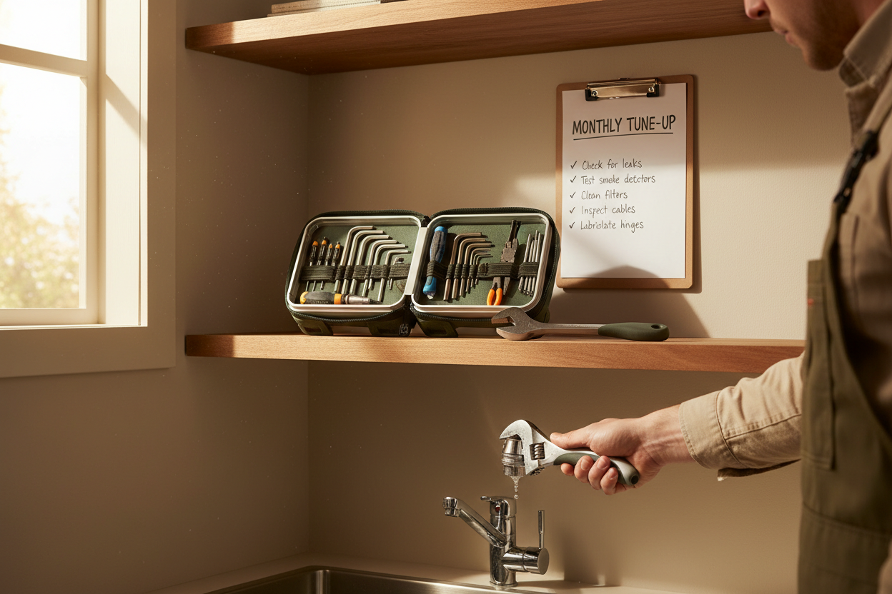 The 15-Minute Home Tune-Up: 3 Tiny Fixes That Prevent Big (Costly) Problems Later