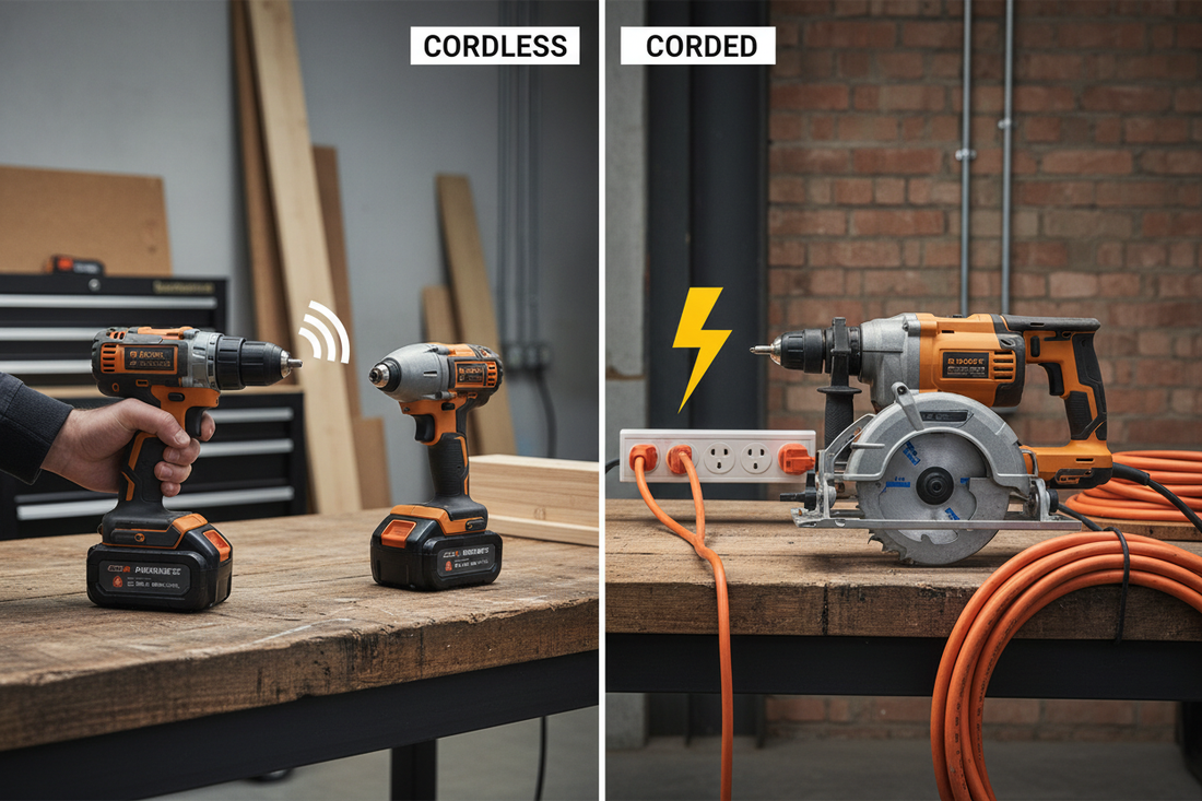 Cordless vs. Corded Power Tools: Which Is Right for Your Next Project?
