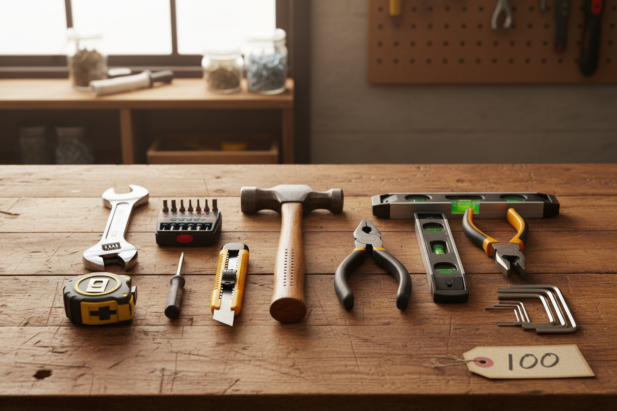 How to Build a Basic Home Tool Kit on a Budget (Under $100)