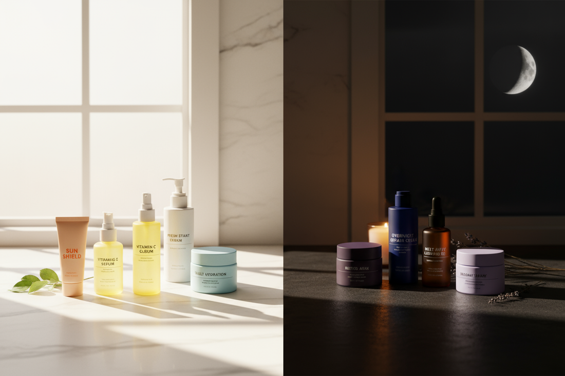Morning vs. Night Skincare Routine: What’s the Difference?