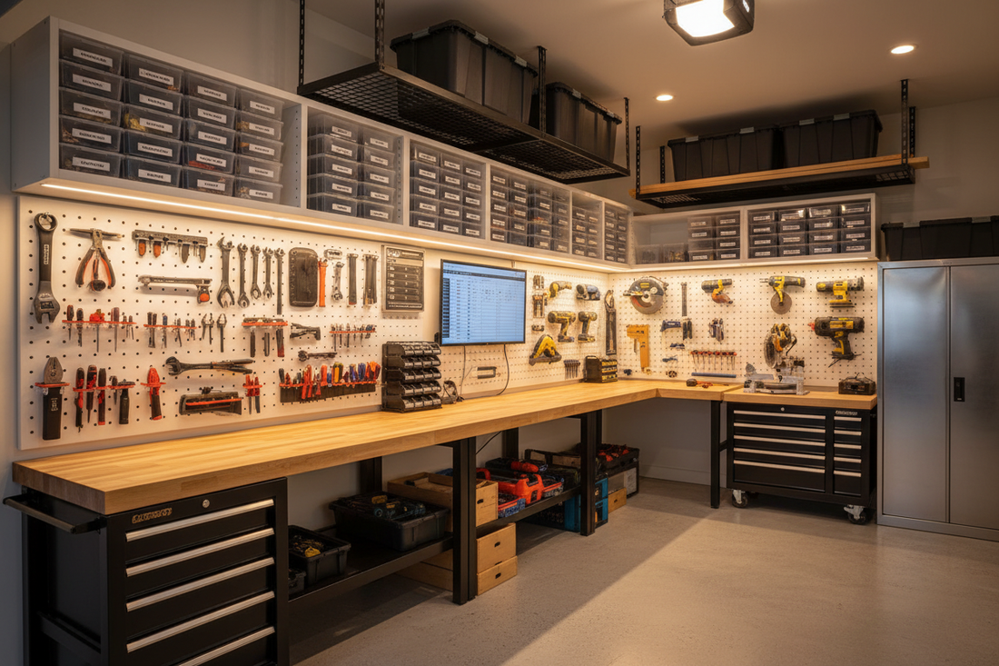 Smart Storage Solutions for Garages & Workshops: Keep Your TOOLNEST Organized