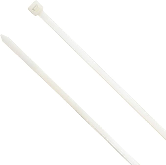 ZipTie.com 15-Inch Natural Releasable Pawl Zip Ties - 50-lb Tensile Strength Cord Management - UL Listed Reusable Cable Ties - UL 21 Listed, UV Resistant, Indoor & Outdoor Multi-Purpose (100-Pack)