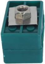 14MM Twin Series Clamp, Polypropylene with Galv Plated Steel Hardware, Weld Mounting