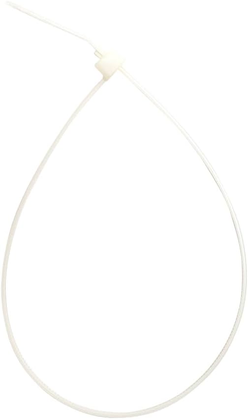 ZipTie.com 12-Inch Natural Releasable Pawl Zip Ties - 50-lb Tensile Strength Cord Management - UL Listed Reusable Cable Ties - UL 21 Listed, UV Resistant, Indoor & Outdoor Multi-Purpose (100-Pack)