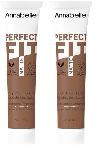 Annabelle Perfect Fit Foundation, Chestnut, 1 Ounce (Pack of 2)-VeraVaultWomen