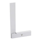 PEC Tools Mechanic's Square 12“ x 8”, Precision Engineering Wide Base Square 90 Degree Right Angle Ground Hardened Steel Angle Ruler, Suitable for Woodworking and Precision Layout Work