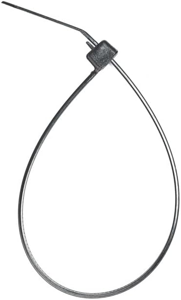 ZipTie.com 8-Inch Black Releasable Pawl Zip Ties - 50-lb Tensile Strength Cord Management - UL Listed Reusable Cable Ties - UL 21 Listed, UV Resistant, Indoor & Outdoor Multi-Purpose (100-Pack)