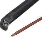 14Pcs Indexable Lathe Turning Tool 1/2"12mm,4PCS Metal Lathe Turning Tool Holders S12M-SDUCR07/SDJCR1212H07/SDNCN1212H07/SDJCL1212H07 with 10pcs DC070204 Carbide Inserts,4pcs Wrenches