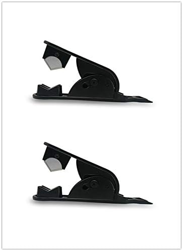 PVC Pipe Tube Hose Cutter for 1/4" 3/8" 1/2" inch PVC Nylon Plastic Tube RO Reverse Osmosis System (Pack of 2)