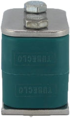 1" Tubeclo Standard Series Pipe Clamp, Polypropylene with 316 Stainless Steel Hardware, Weld Mounting