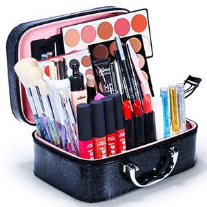 Makeup Kit For Women Full Kit, All in One makeup Gift full set, Include Eyeshadow Palette, makeup brushes, Lip Gloss Set, Lipstick, Foundation, Concealer, For Beginners and Professional-VeraVaultWomen