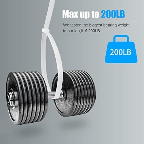 18 inch Black Zip Ties Heavy Duty 500 PACK, 200 LBS Ultra Exclusive Strong Plastic Wire Ties, Large Cable Ties Extra Long Tie Wraps, Indoor and Outdoor UV Resistant