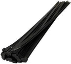 SYD 4 Inch length, 18lb Small size Self Locking Nylon Cable Zip Ties -1000 Piece (Black)