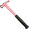 Sturnus Pink 13oz Velocity Rip Claw Hammer – 13oz, Lightweight Aluminum & Ergonomic, Pro-Grade with Anti-Vibration Grip (Milled Face, Long Handle)